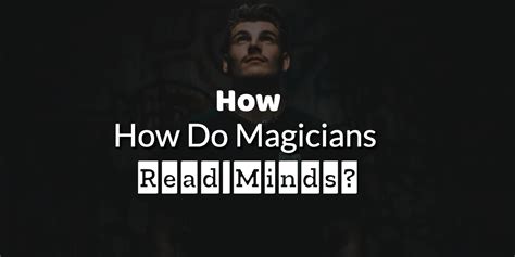 The mechanics behind disappearing acts: how magicians make things vanish